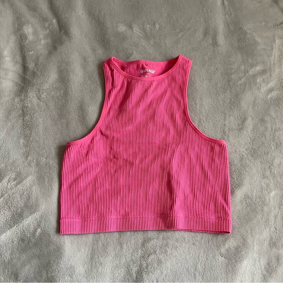 Garage tank crop top - Picture 1 of 3